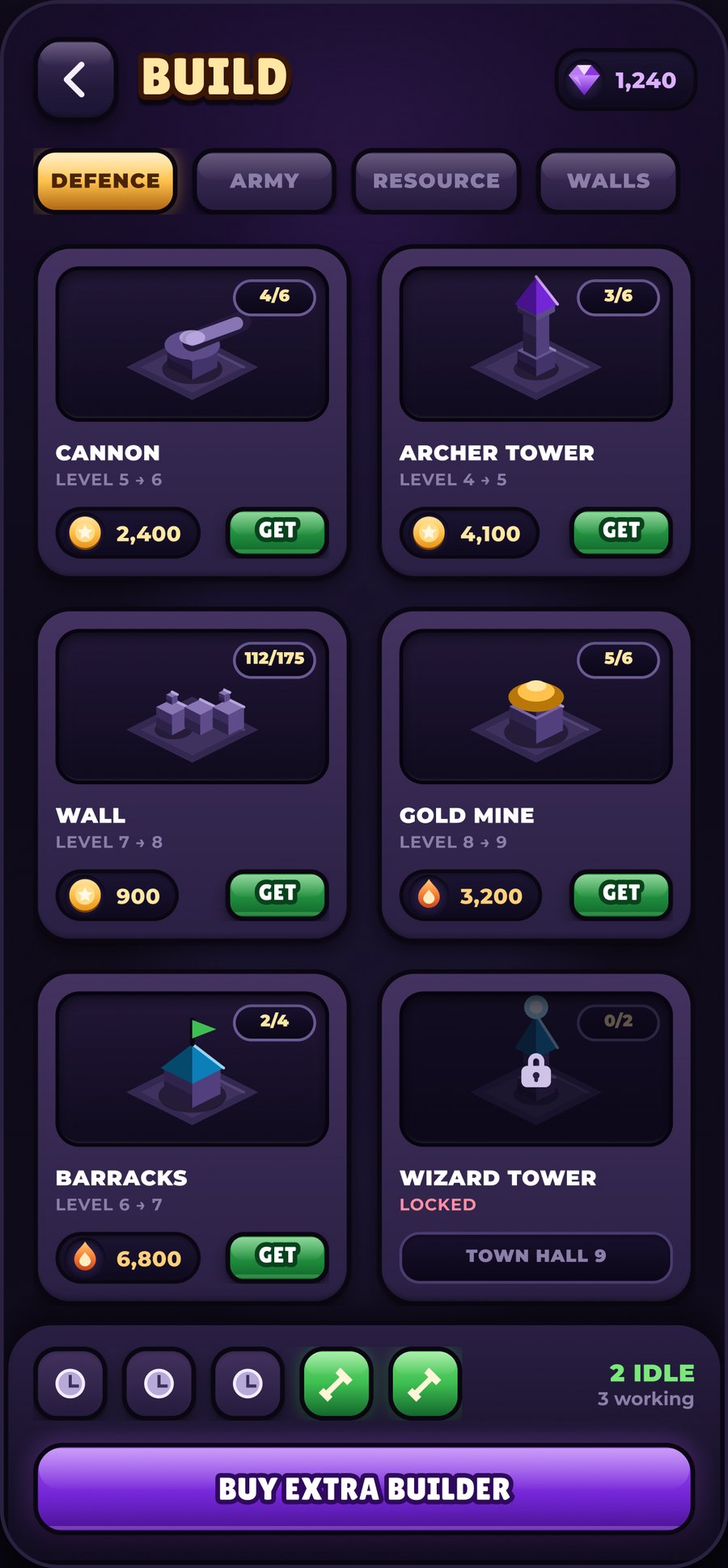 Emberfall screen 03, build shop