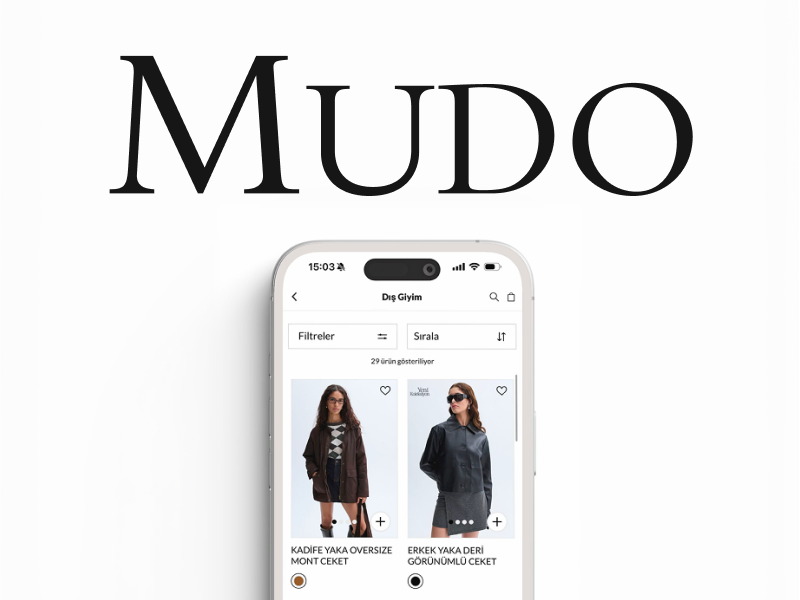 MUDO — E-commerce Website