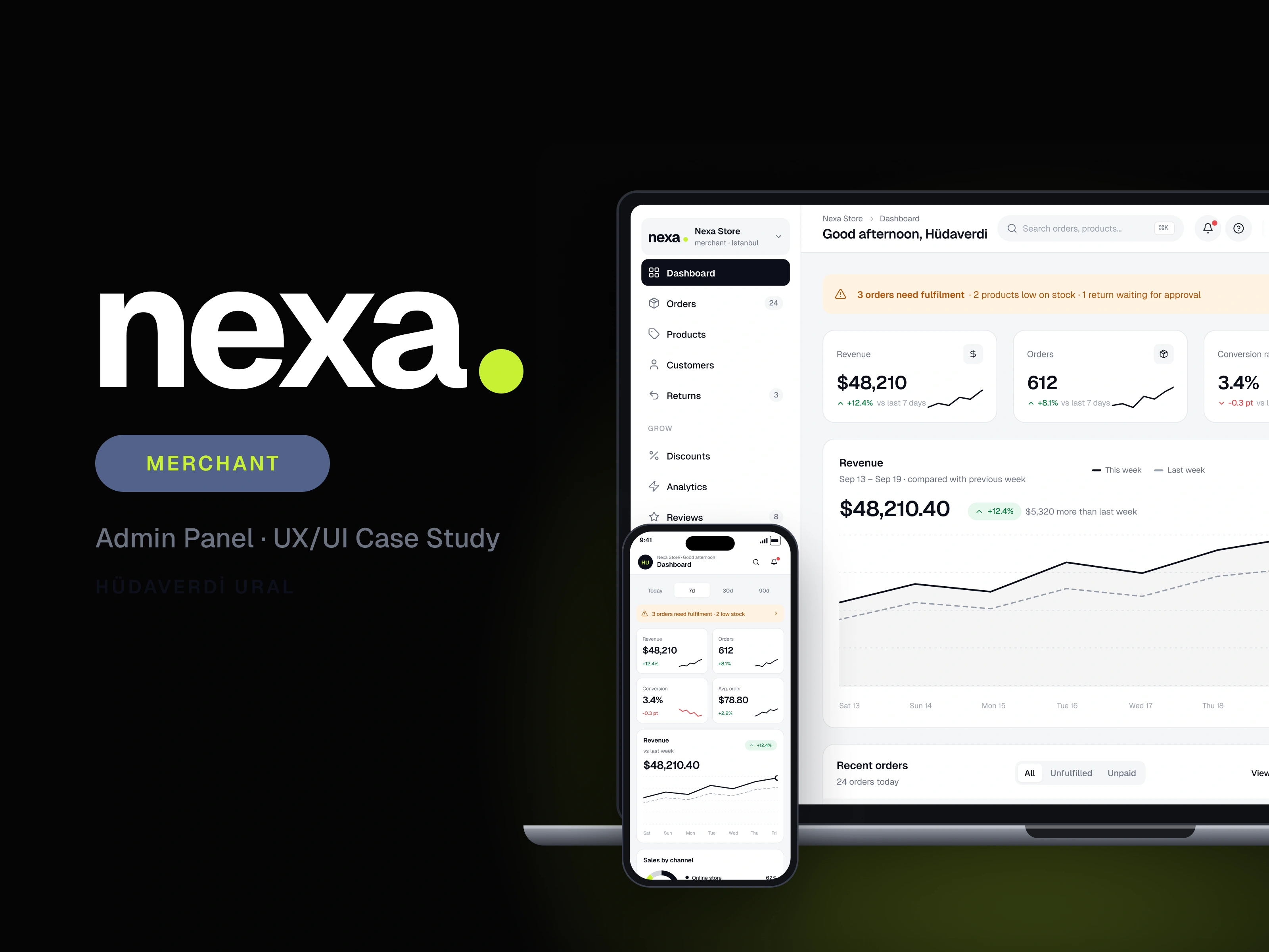 Nexa Merchant — Admin Panel