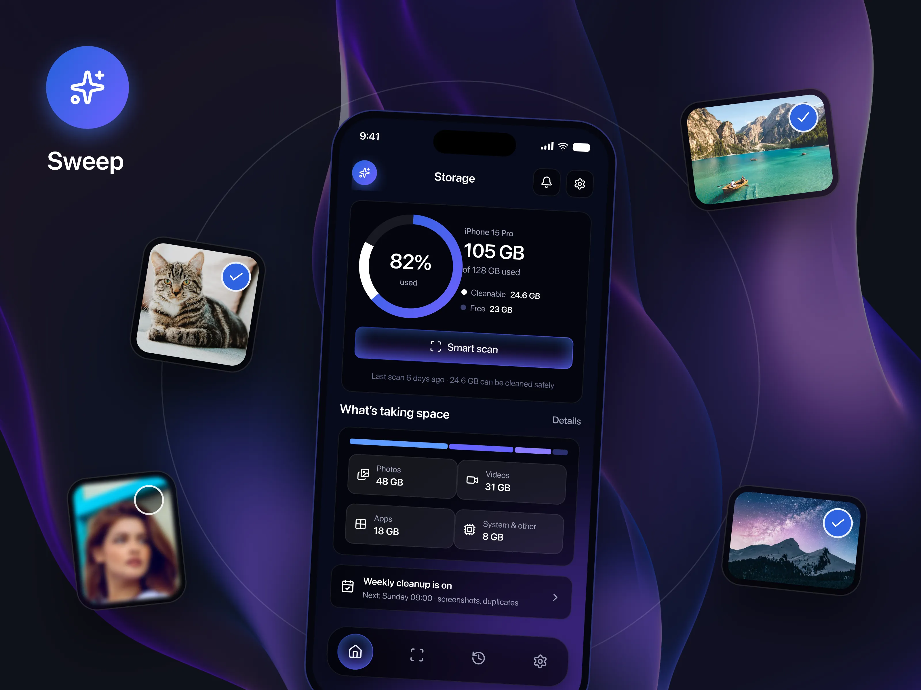 Sweep — Smart Storage Cleaner