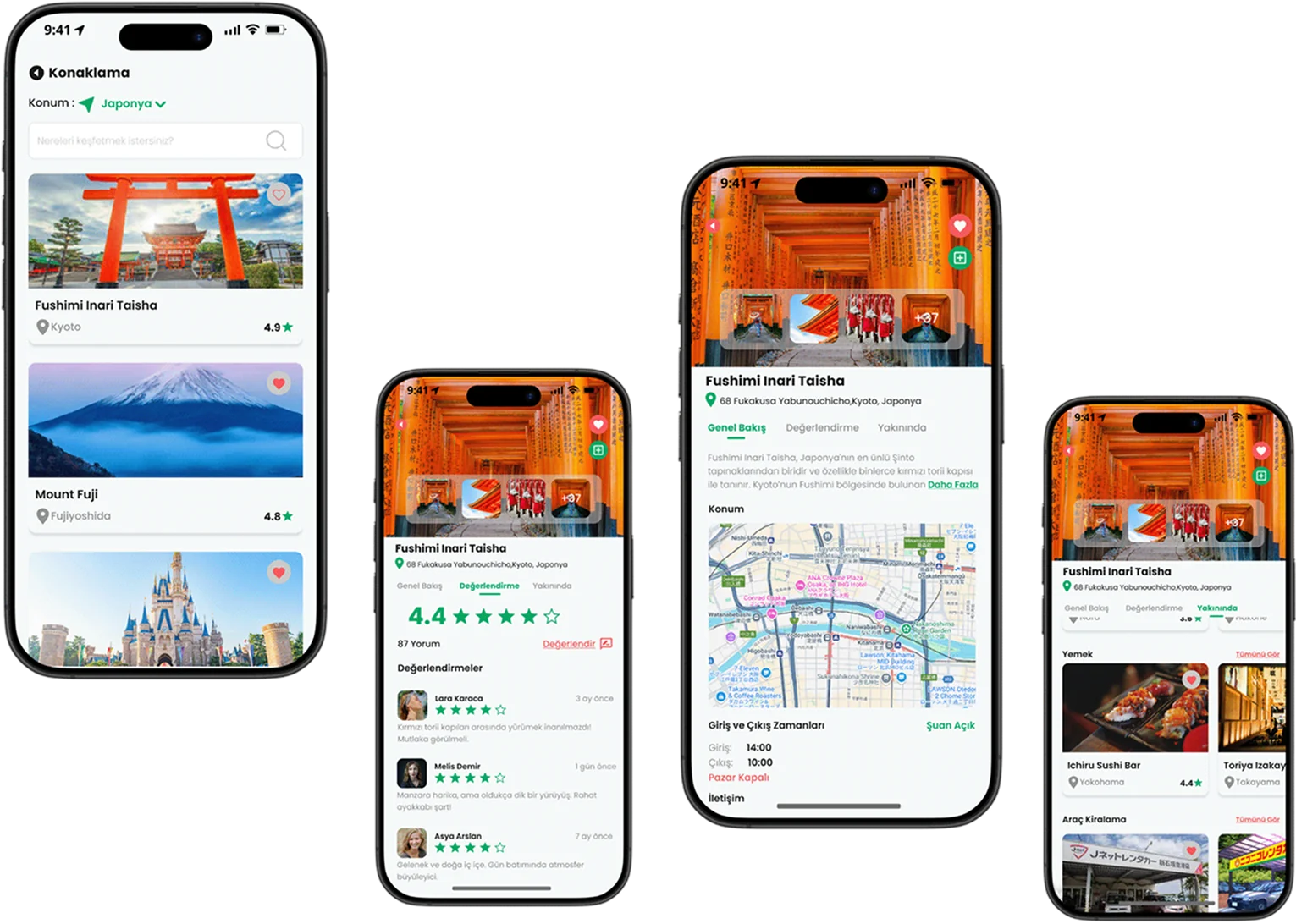 Vera tourist attraction list, attraction overview, reviews and nearby places screens