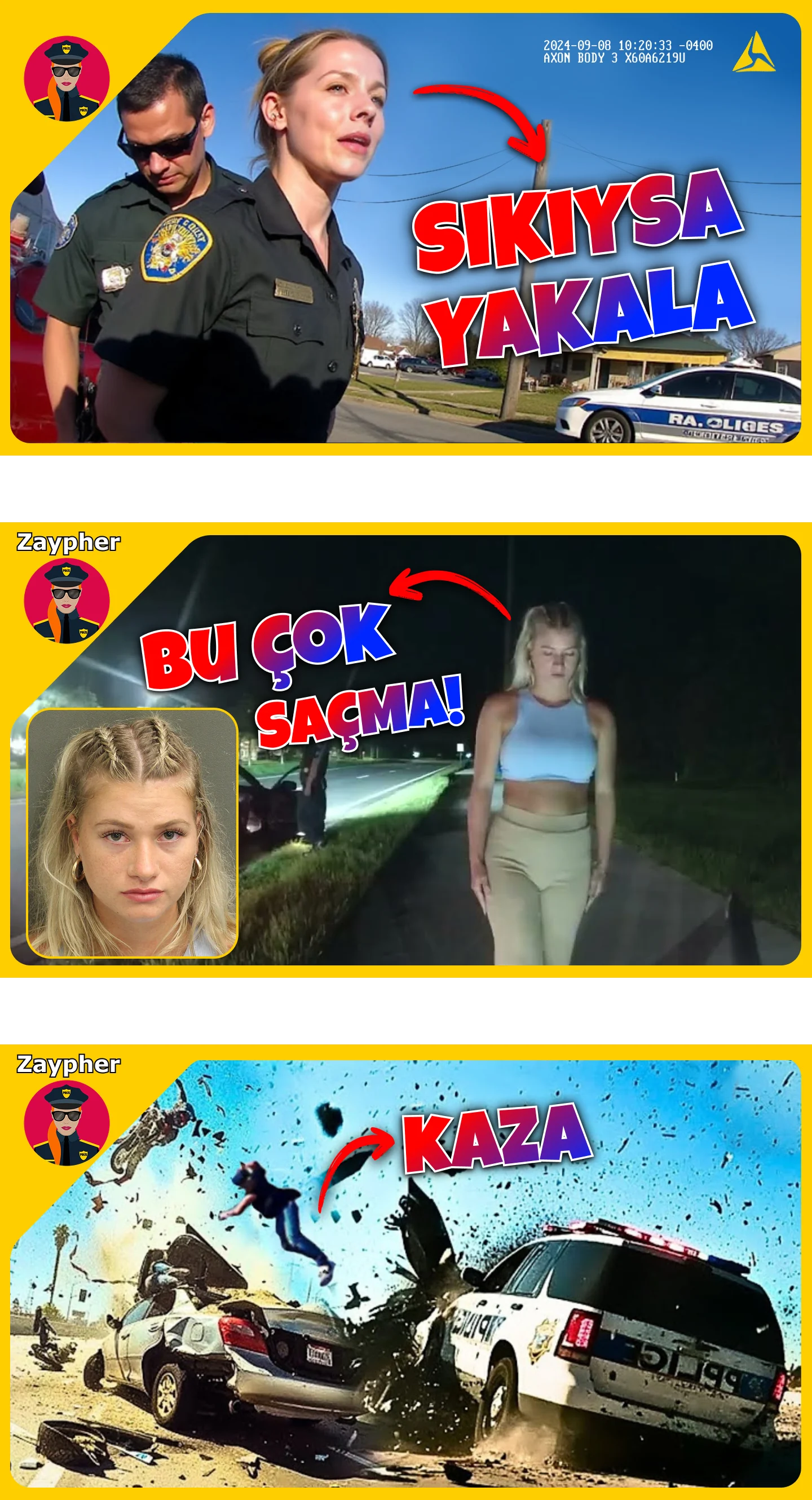Examples of Zaypher video thumbnail designs
