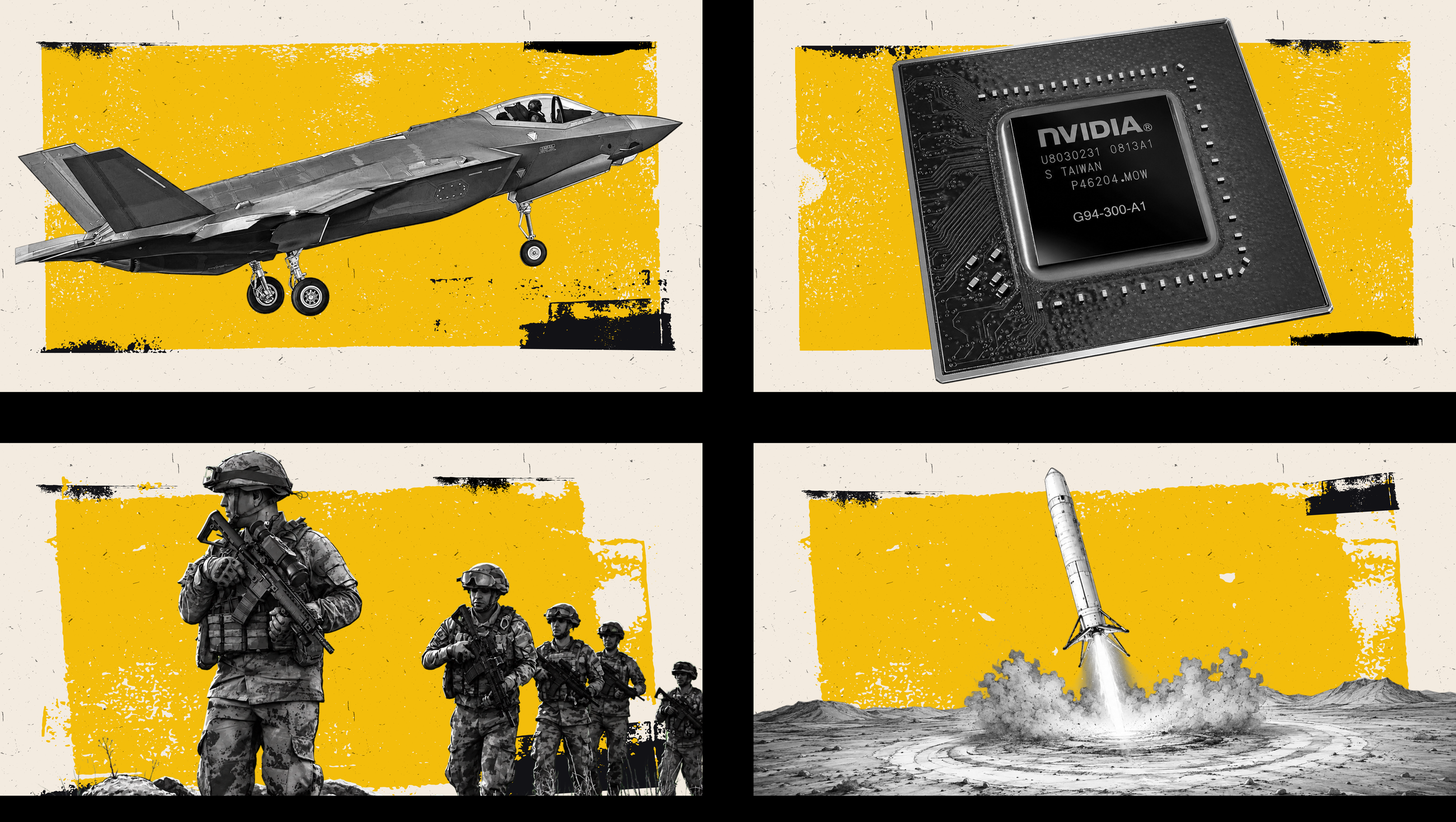 Editorial thumbnails adapted for defense, robotics and mobility stories